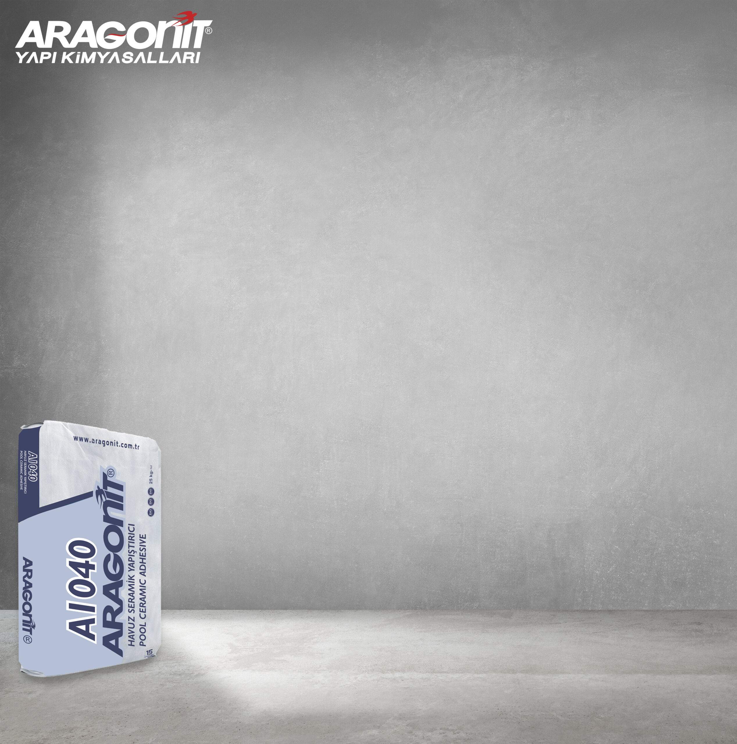 Aragonit A1040 HAVUZ SERAMİK YAPIŞTIRICISI