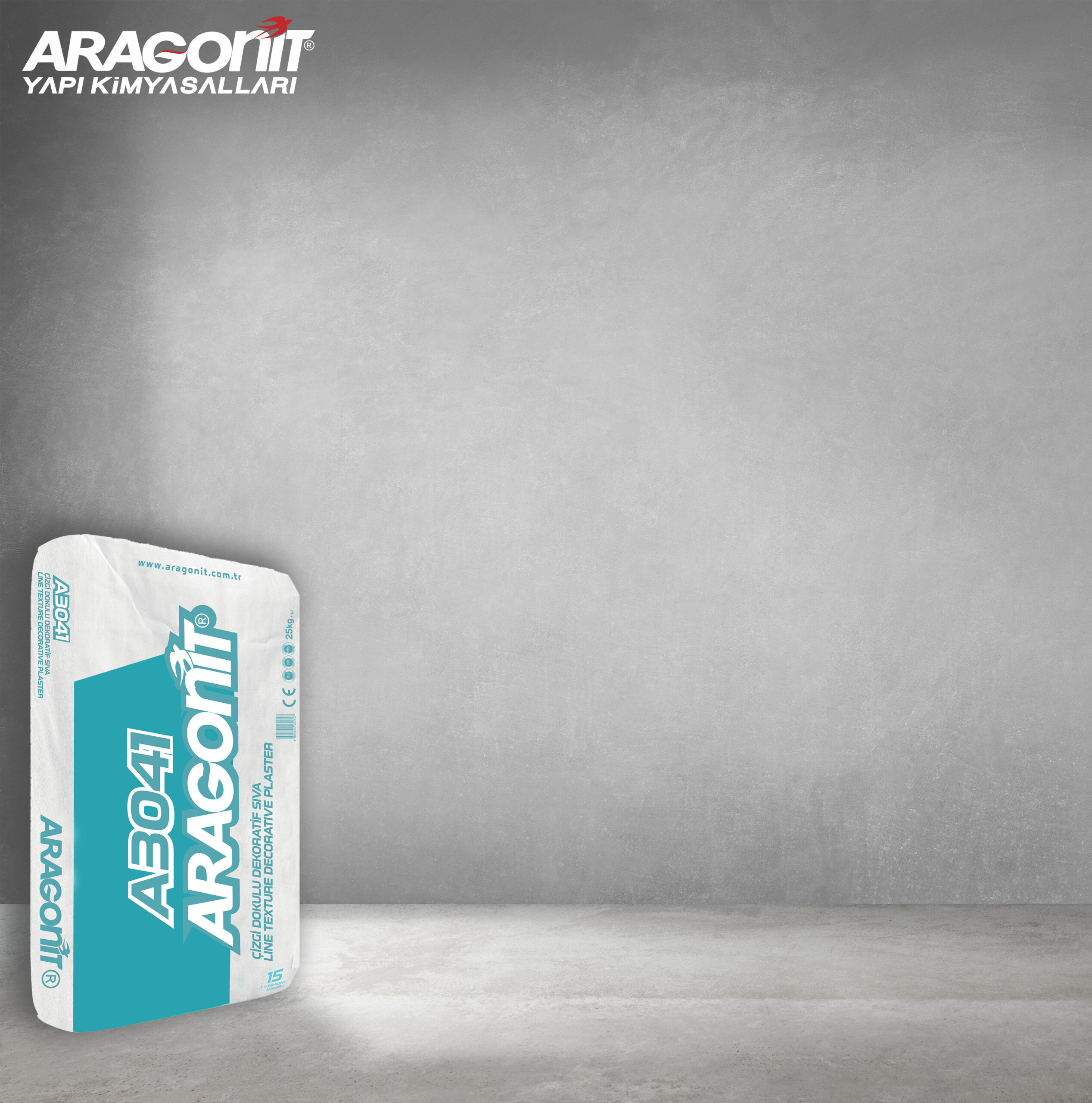 Aragonit A3041 ÇİZGİ DOKULU DEKORATİF SIVA