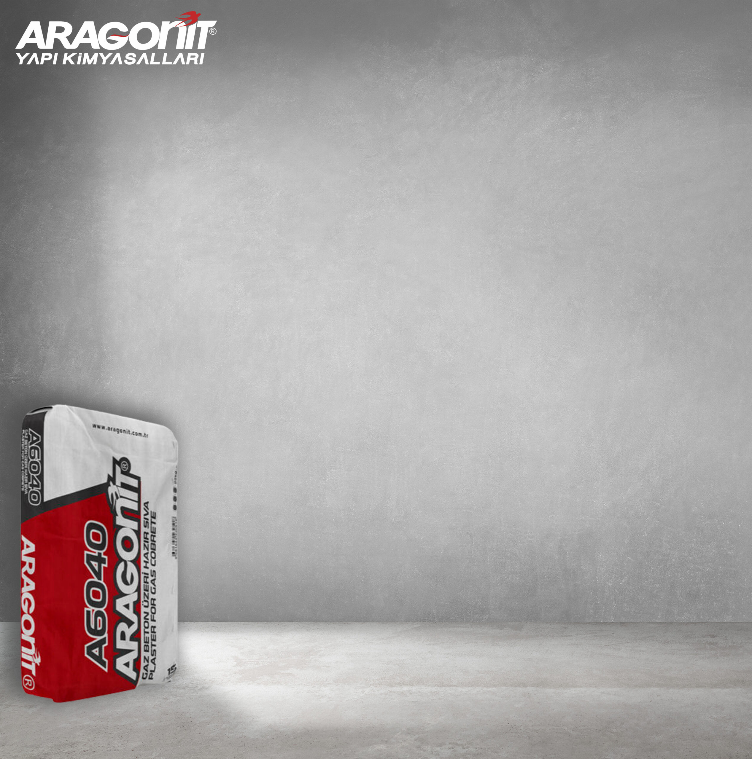 Aragonit A6040 GAZ BETON ÜZERİ HAZIR SIVA