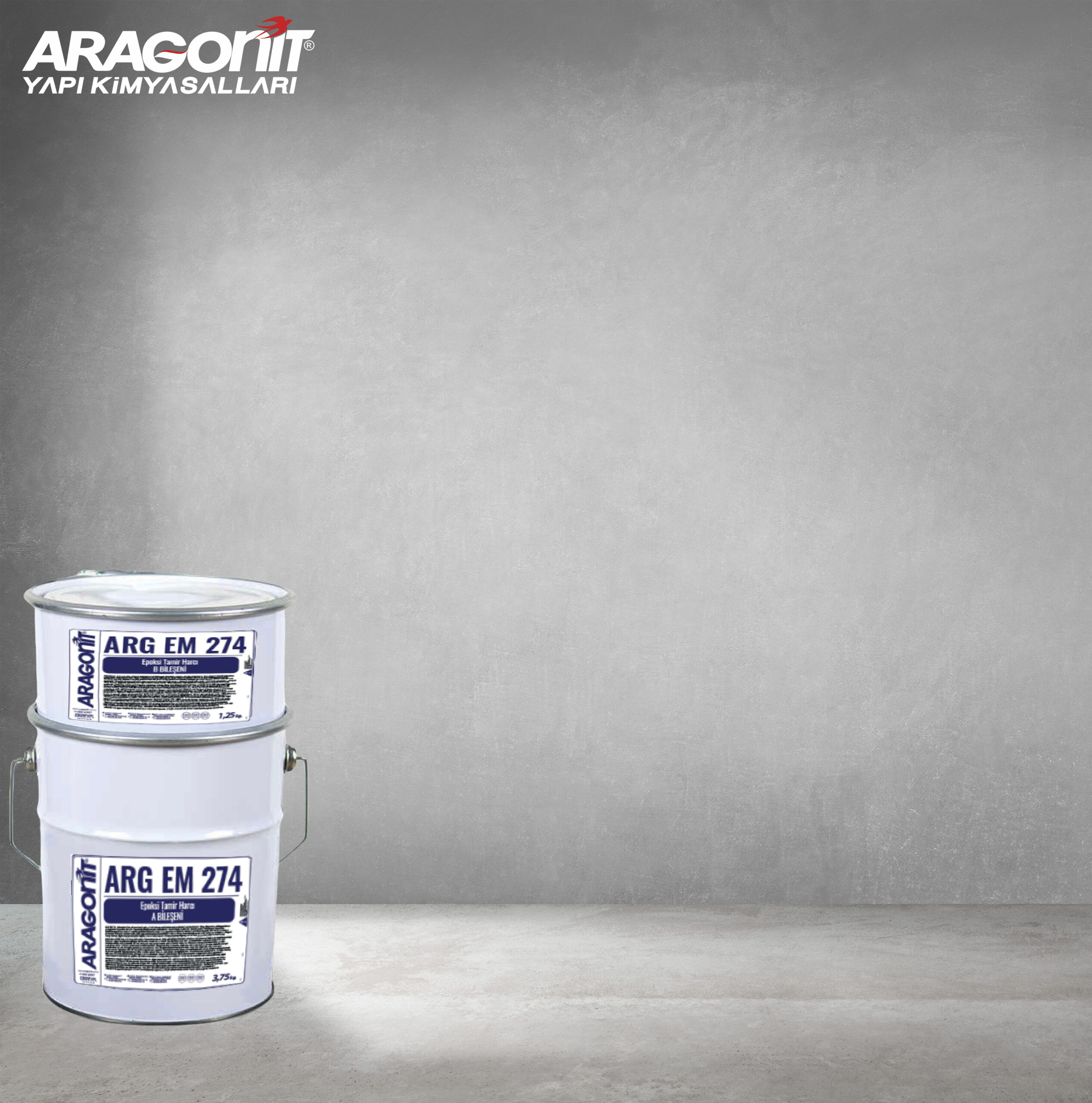 Aragonit ARG EM 274 EPOKSİ TAMİR HARCI
