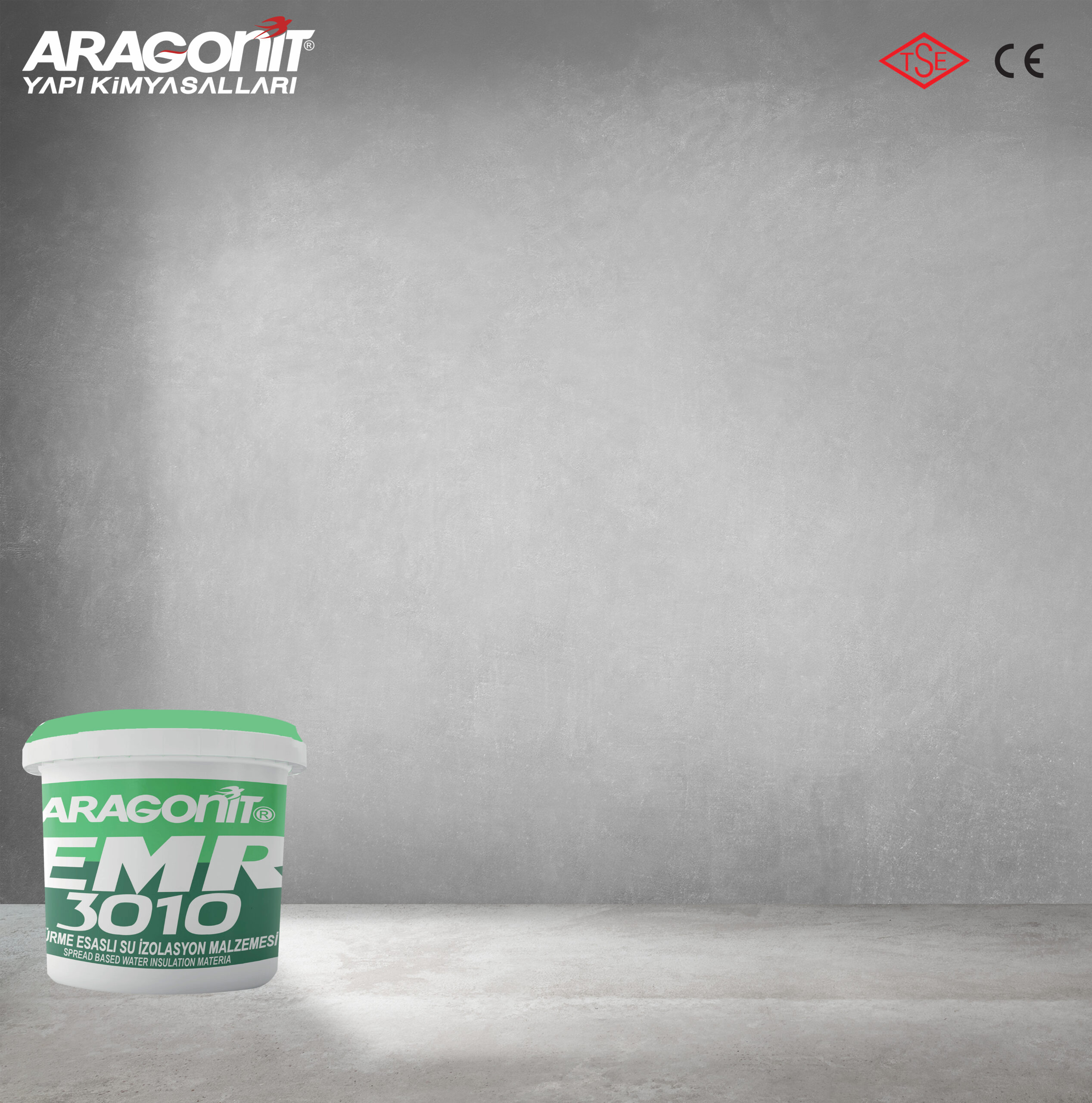 Aragonit EMR 3010 ELASTOMERİK REÇİNE ESASLI SU İZOLASYON MALZEMESİ