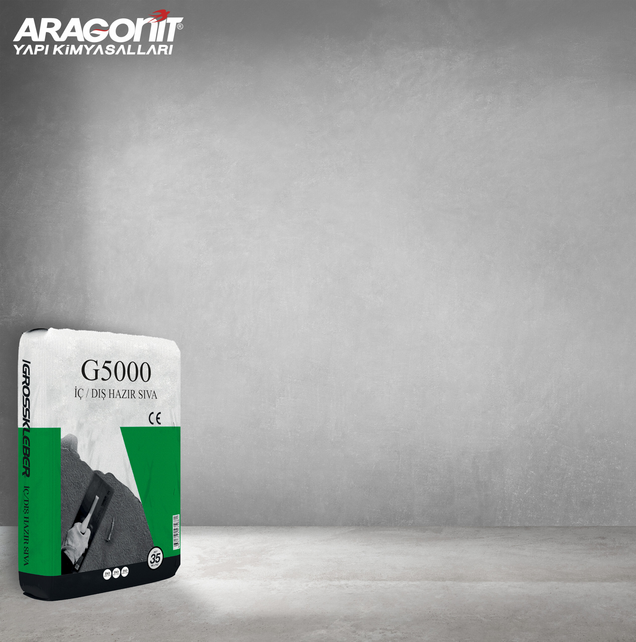 Aragonit G5000 İÇ / DIŞ HAZIR SIVA