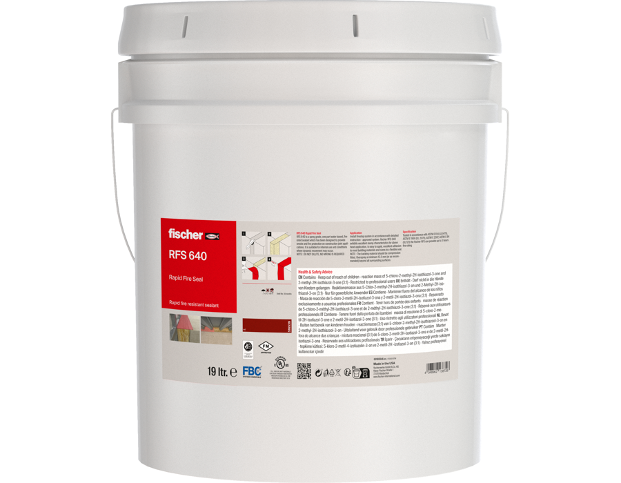 Fischer Hızlı Yangına Dayanıklı Sızdırmazlık RFS 640